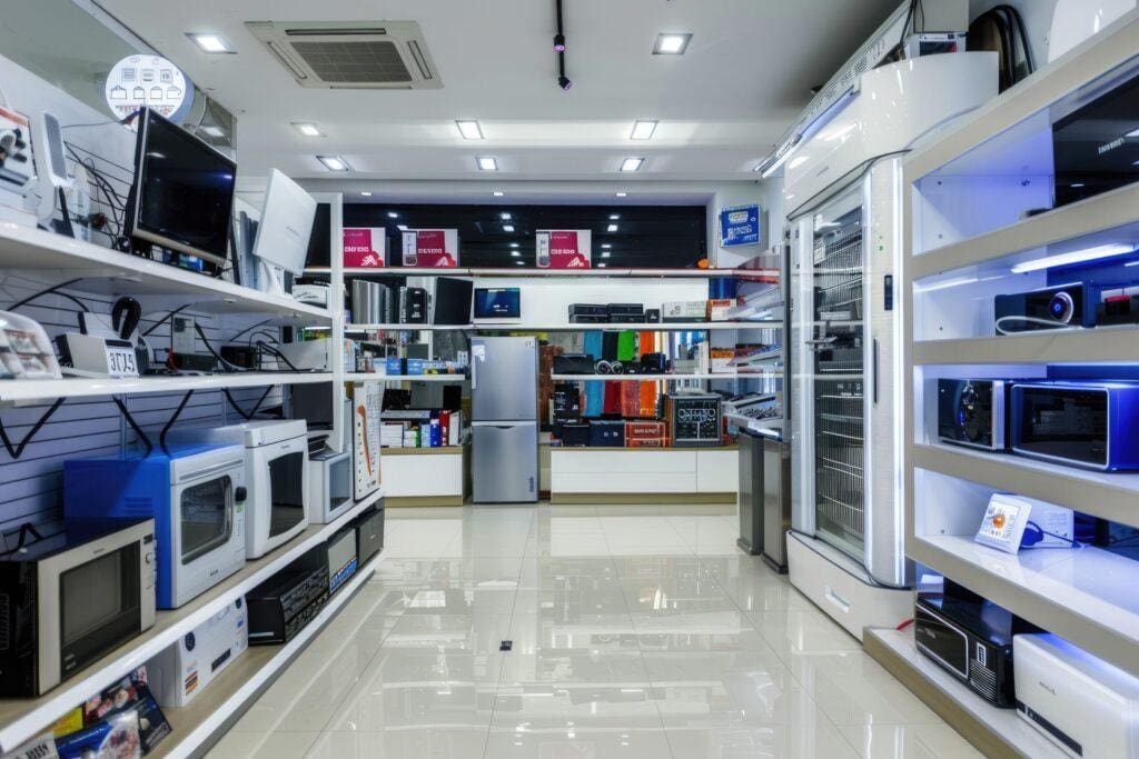modern-electronics-store-interior-with-various-home-appliances-displayed-shelves-racks-scaled-1024x683